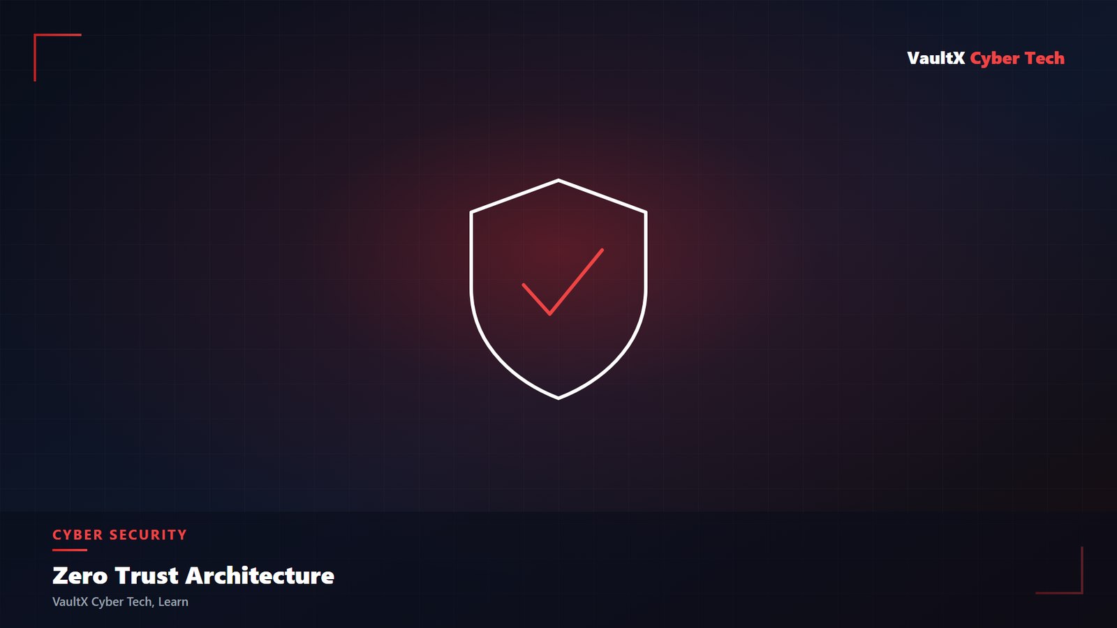 Zero Trust security architecture illustration