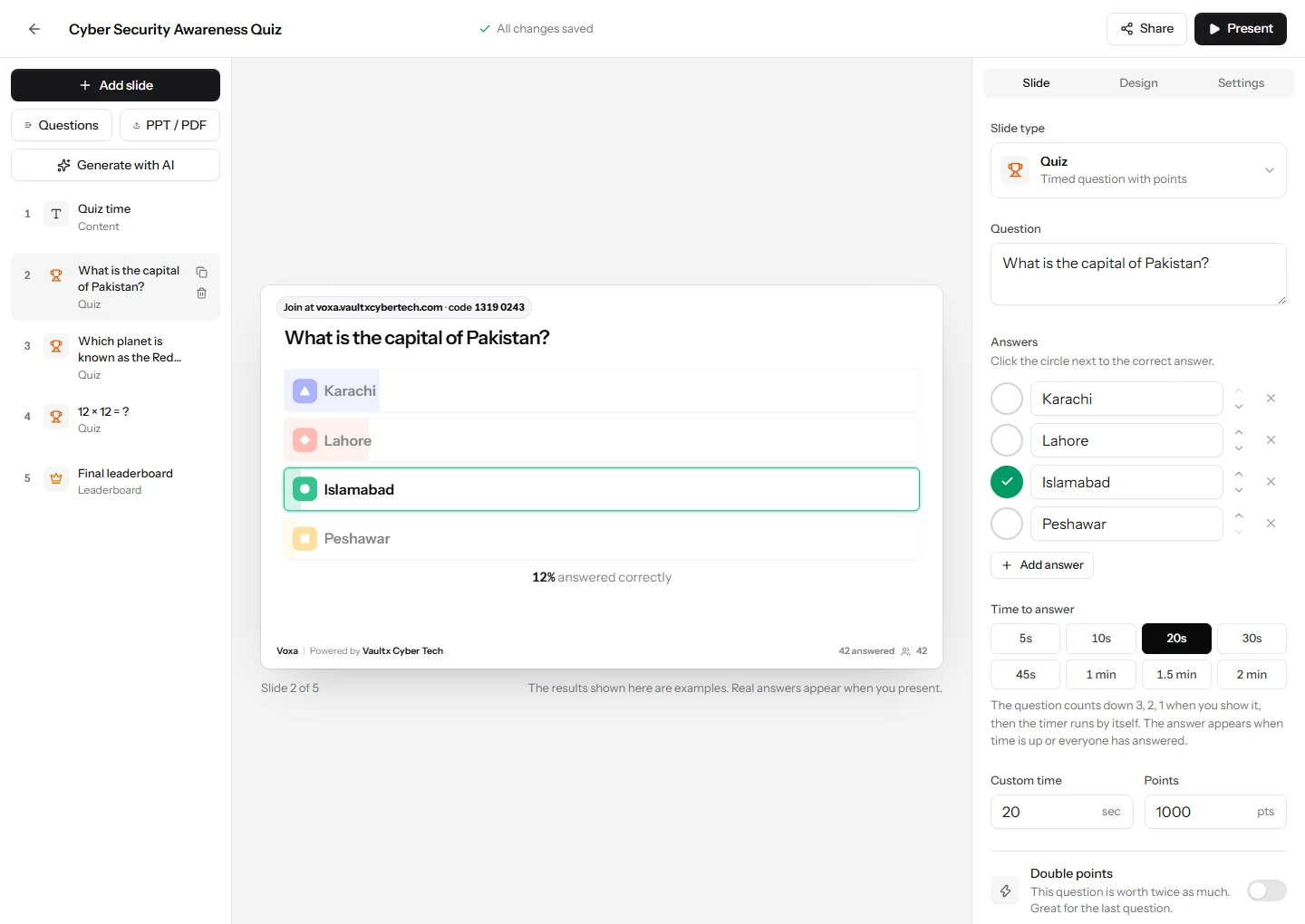 Voxa screenshot 3